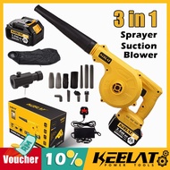 Keelat Cordless Air Blower & Vacuum Leaf Wind Blower dust Blowing Dust Computer Dust Collector Blowe