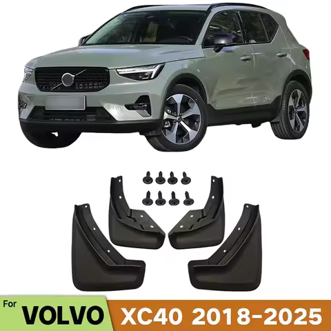 MudFlaps For Volvo XC40 2018-2025 2024 2022 2023 Mudguards Mud Flaps Splash Guards Wheels Fender not