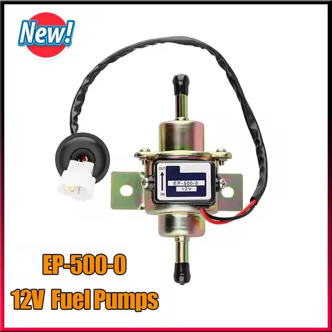 EP-500-0 Fuel Pump Electrical Replacement for Yanmar Cub Cadet Kubota B6000 G3200 G4200 G5200 G6200 