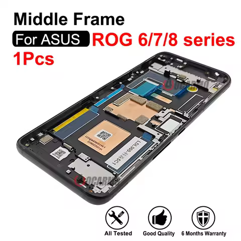 1Pcs For ASUS ROG Phone 8 7 6 Pro 9 Rog9 ROG6 ROG5 Rog 8Pro Middle Frame Replacement Parts