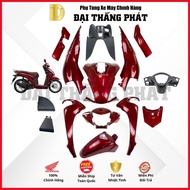 (Available for retail sale) Vision 110cc 2025 K2C fairing in Red, Black, Brown - R368 - genuine Hond