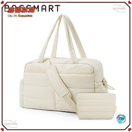 😻Lightweight Cosmetic Bag Ladies Travel Duffel Bag Gym Bag 31L Handbag Yoga Bag Side Backpack Quilte