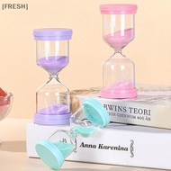 [FRESH] 1PC 3/5/10/15/30 Minutes Colorful Sandglass Children Kid Gift Toy Sand Timer Hour Glass Home