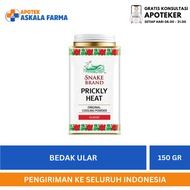 Prickly HEAT POWDER (Snake Brand) 150gr/Snake POWDER/Itch POWDER/PRICKLY Sweat