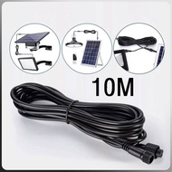10M Solar Cable Extension Solar Wire Extension Solar Light Extension Cable Waterproof 2Pin plug