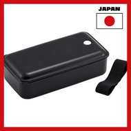 [Japan import]Skater Bento Box Silver Ion Ag+ Antibacterial Soft 1 Layer 830ml Retro French Black PA