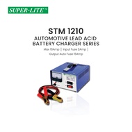 SUPER-LITE STM1210 Automotive Lead Acid Battery Charger Series 12Vdc - Max Charging Current up to 10
