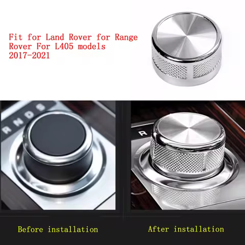 Universal Zinc Alloy Gear Shift Knob Head For Land Rover Discovery Sport Discovery 4 5 Range Rover E