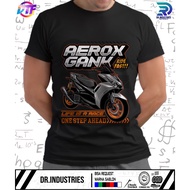 Latest Yamaha Aerox Gank T-Shirt 2022 Rider Aerox Sunmori Best Seller New Design - DR INDUSTRIES