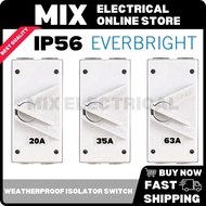 IP56 20A / 35A / 63A Weatherproof Isolator Switch Weatherproof Surface Switch / Outdoor Weather Proo