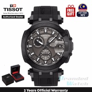 Tissot T115.417.37.061.03 Men's New 2018 T-Race Chronograph Swiss Quartz Black Silicone Strap Man Watch T1154173706103