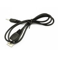Charging Cable USB to DC 2.0mm Plug Charging Cable DC 2.0 to A Male USB Power Cord 2.0mm Speaker Pow