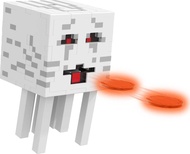 Mattel Minecraft Toys | Fireball Ghast Figure with 10 Shooting Discs | Video-Game Collectible | Gift