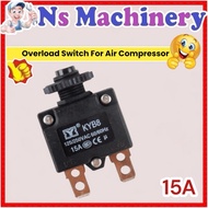 Overload Switch For Air Compressor 15amp 20amp Thermal switch circuit breaker overload protector ove