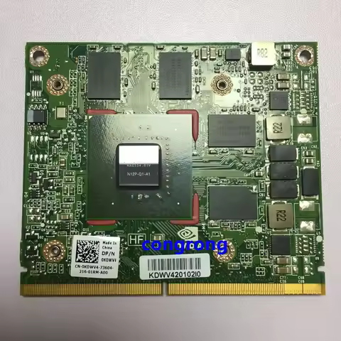Q1000M 1000M N12P-Q1-A1 DDR3 VGA Video Card for hp EliteBook 8740W 8760W 8540W 8560W