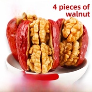 Healthy Nutritious Red Date Walnut Heart 500g Six Star Hetian Large Red Date Walnut Core Individuall