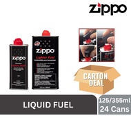 Zippo Premium Lighter Fluid 125/355 ml, 24 Cans (Caton Deal)