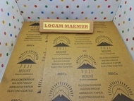 AMPELAS AMPLAS KERTAS GOSOK AIR LEMBARAN NO. 320, 500, 1000, 1200