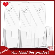 [OnLive] Brochure Holder 8.5 X 11 Brochure Display Stand Acrylic Brochure Holders Clear Flyer Holder Display Stand, 2 Packs Durable