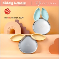 CYD TERRA Baby Kids Bunny Plate | Baby Led Weaning Feeding Tableware