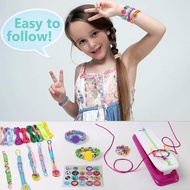 IQKidz Friendship Bracelet Making Kit - Make Bracelets Craft Toys for Girls Age 8-12 yrs, Cool Birth