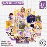 RAPUNZEL Sticker Pack 27pcs | Waterproof vinyl tangled rapunzel sticker