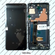 LCD TOUCHSCREEN PLUS FRAME SAMSUNG GALAXY S20 ULTRA G988 G988B OLED