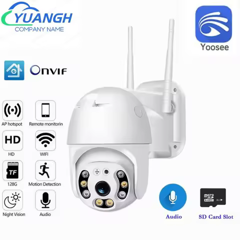 Yoosee WIFI IP Camera 2MP Wireless Surveillance Two Ways Audio Waterproof Outdoor Security Camera Fu