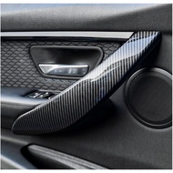 Bmw BMW F30 Door Handle Protective Cover Card Dream F34 F36 Inner Handle Carbon Fiber Pattern Armres