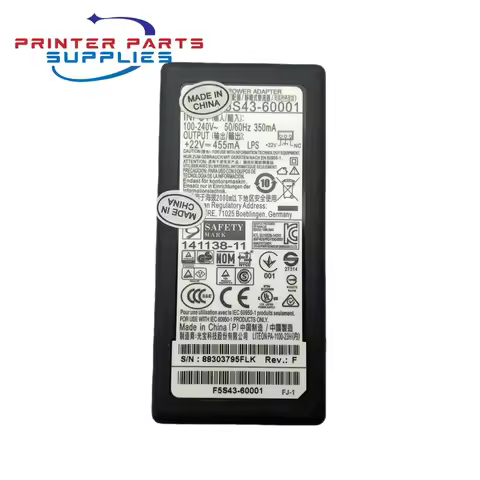 F5S43-60001 F5S43-60002 22V-455mA AC Adapter Charger Power Supply for HP 1110 1112 1115 3830 3832 38