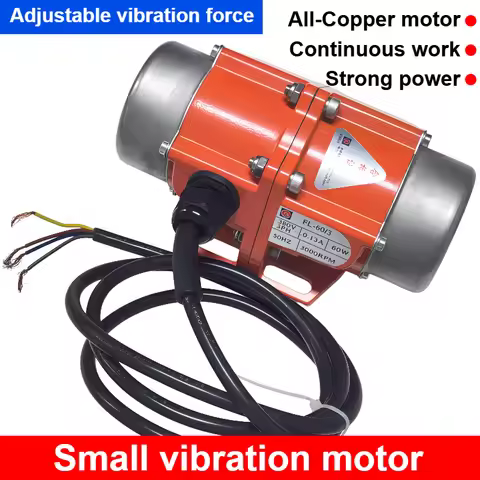 FL series 15W-120W Single/ three-phase vibration motor vibration motor small vibration motor small v