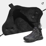 Camel Warm Snow Shoes Mens Anti-Slip Hiking Boots