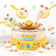 GILDAI Pop Up Board Games, with Battery Toddler Games Duck Board Games,  Bounce Popping Up Rotating 