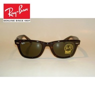 RayBan sunglasses New Original Wayfarer Tortoise Rb 2140F 902G-15 lens 52Mm