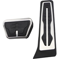 Car Pedal Cover Compatible For BMW 7 Series 740i 750i 750Li G11 G12 LHD Gas Fuel Brake Pedasl Non-Sl