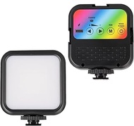 Portable RGB Video Light with 70 LED's, Compatible With Kodak PIXPRO AZ255, Adjustable Color Tempera