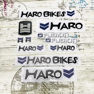 BMX BICYCLE HARO DECAL STIKER BODY SET