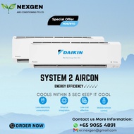 DAIKIN Aircon System 2 (5Tick) R32