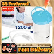 Health Plastic Enema Bucket Kit Reusable Clean 1200ml XFgs X9VJ 5Q9N