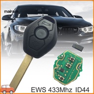 [Ma] 433MHz 3 Buttons Remote Car Key Fob with ID44 Chip for BMW E46 E39 3 5 7 Series