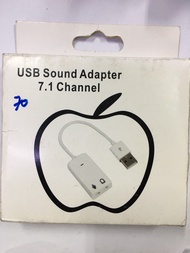 USB Sound Adapter 7.1 – Jack chuyển âm thanh USB