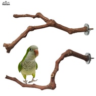 NALIAN Pet Parrot Cage Accessories Claw Grinding Parakeet Bite Toy Stand Holder Bird Cage Perches Bird Standing Stick