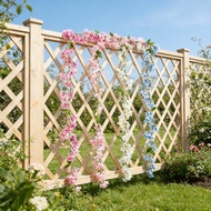 Realistic Artificial Flower Garland Simulated Floral Vines Wall Decoration