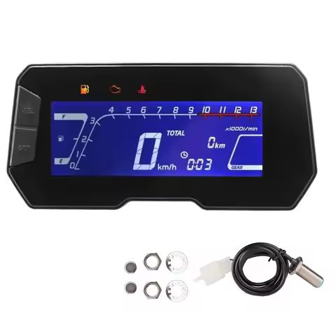 Motorcycle RPM Digital Speedometer Adjustable LED Speedometer For Honda CRF300L CRF300 RALLY CRF250/