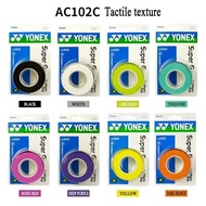 Yonex AC102C Super Grap (3 Grips) Badminton Grip Original Over Grip 11 Colours Super Grap Syntheti