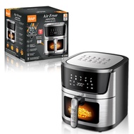 European Standard 9L Air Fryer Large Capacity Multifunctional Smart Household Digital Display Electr