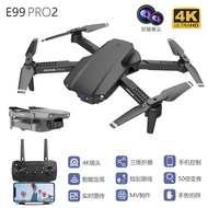 E99 Pro2 Dual Lens Drone Lipat Quadcopter Tekanan Udara Ketinggian Tahan Alat Mainan Pesawat Kawalan