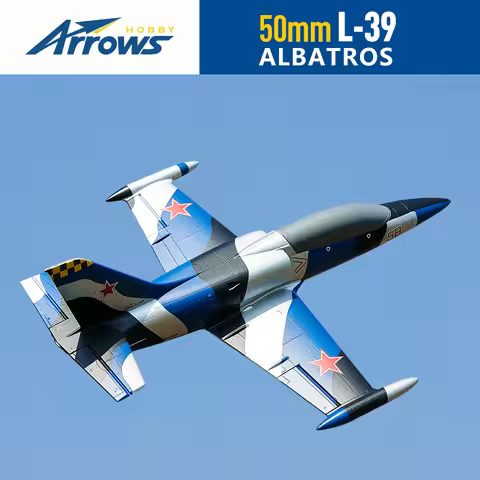 Arrows RC Plane 50mm L39 Albatros EDF Jet Model PNP Version with Vector Flight Controller