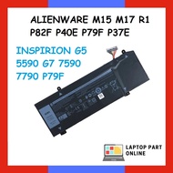 DELL 1F22N JJPFK HYWXJ ALIENWARE M15 M17 R1 P82F P40E P79F P37E INSPIRION G5 5590 G7 7590 7790 P79F 