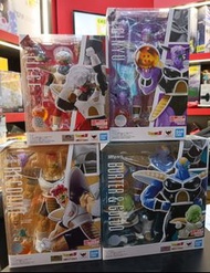 全新日版 shf 龍珠 皇牌精英軍團 基紐特戰隊 傑紐捷施畢特力高 全5種 魂限連啡箱